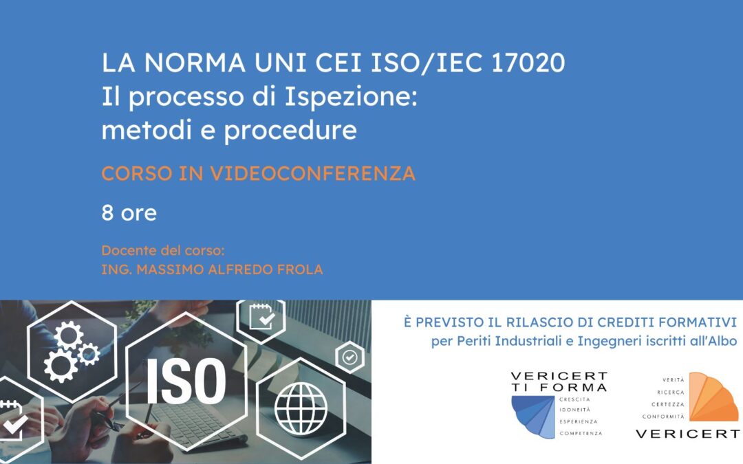 La Norma UNI CEI ISO/IEC 17020