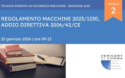 Modulo 2: Regolamento Macchine 2023/1230, addio Direttiva 2006/42/CE