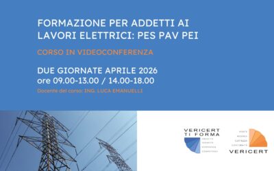 Formazione per addetti ai lavori elettrici: PES PAV PEI